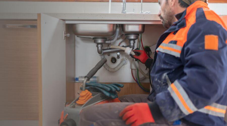 Professional slab leak plumber services in York, ND